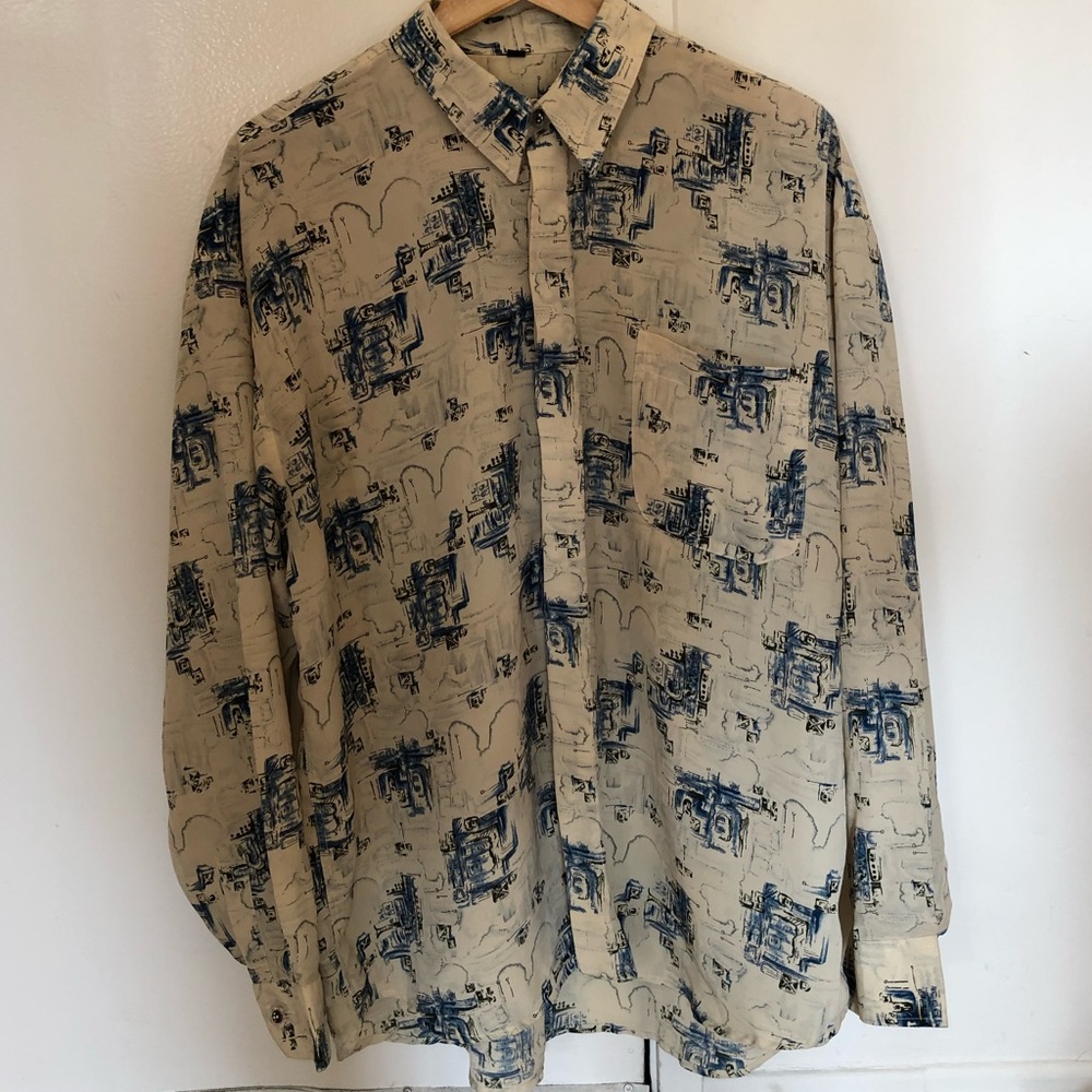 Men’s rare designer Italian-style dress shirt